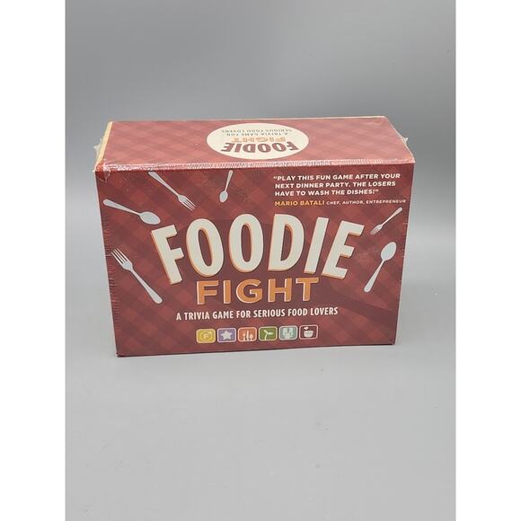 Foodie Fight Trivia Game for Serious Food Lovers Over 1000 Questions New Sealed - Picture 10 of 10